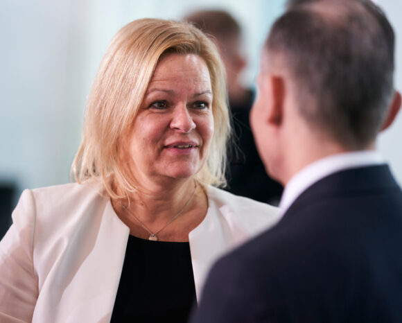 Bundesinnenministerin Nancy Faeser