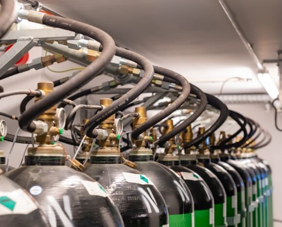 CO2 Löschanlage für ein Rechenzentrum