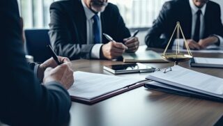 Verhandlungen am Tisch