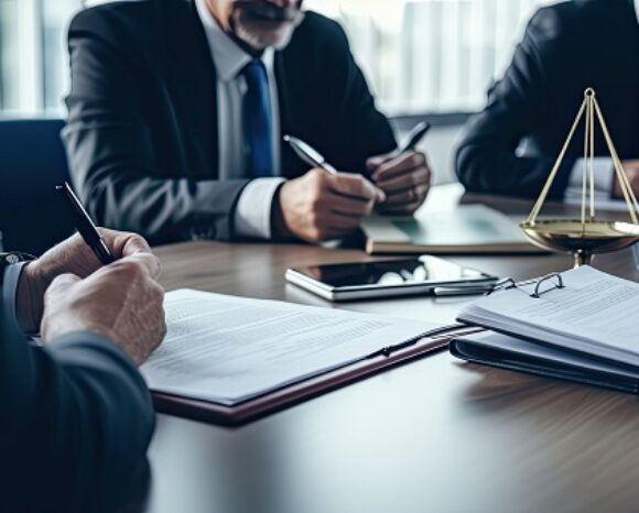 Verhandlungen am Tisch