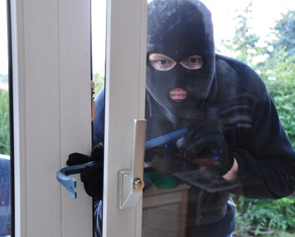 Einbrecher Terrassentür