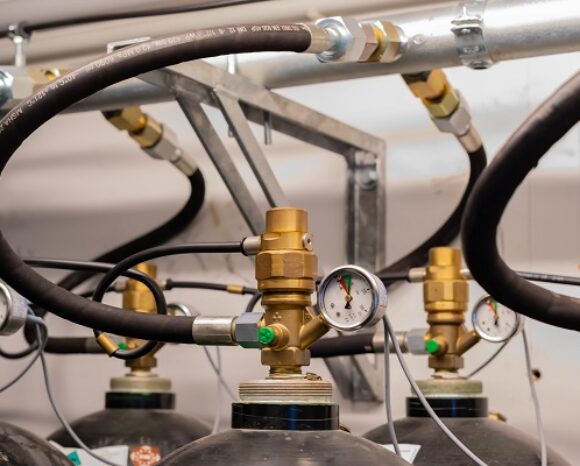 CO2 Löschanlage für ein Rechenzentrum