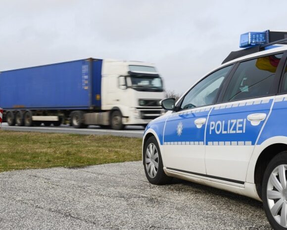 Streifenwagen der Polizei