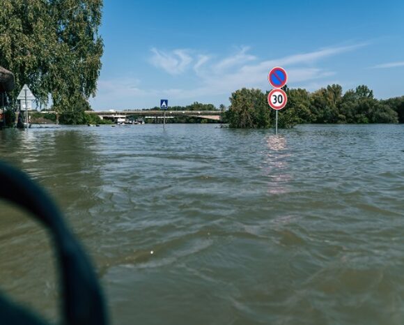 Wetterextreme, Schwere Überschwemmungen entlang der Donau in Mitteleuropa