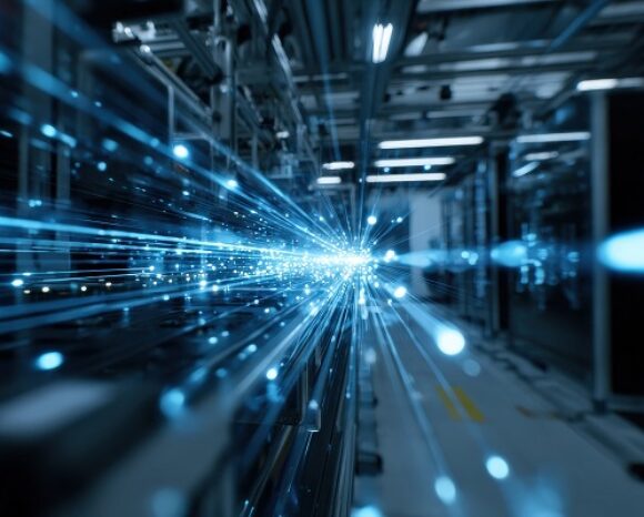 Innenansicht eines Data Centers