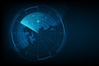 Abstraktes Radar