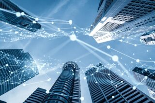 Gebäude digital verbunden