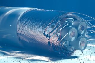 Querschnitt eines Kabels