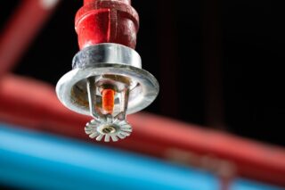 roter Sprinkler