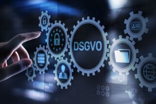 Konzept von Datenschutz, DSGVO